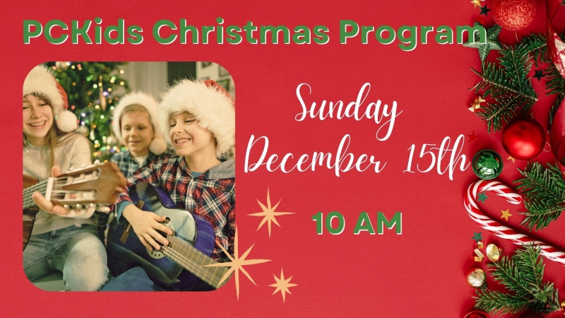 PCKids Christmas Program